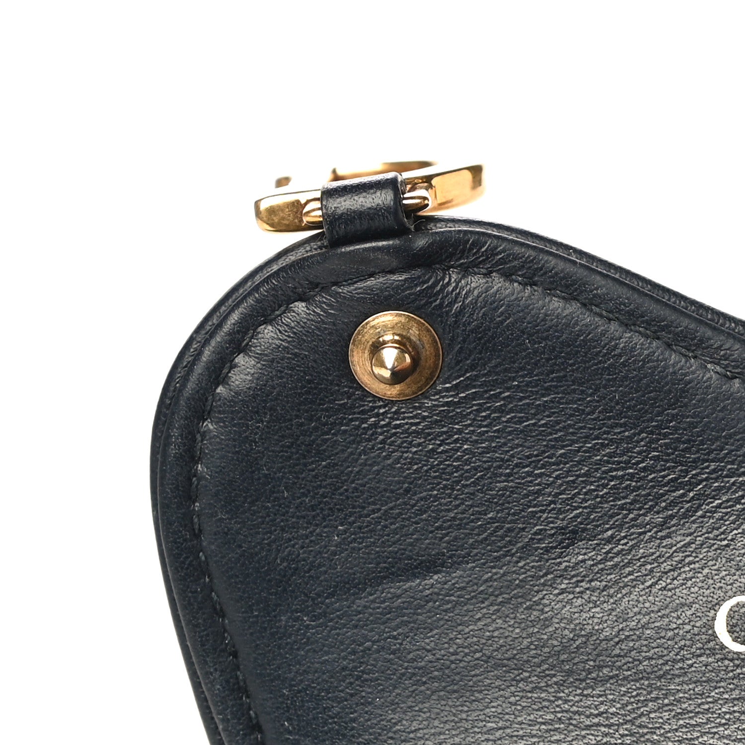 Christian Dior Oblique Saddle Card Holder Blue 11 of 11