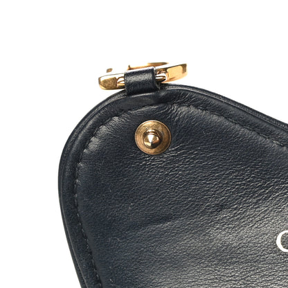 Christian Dior Oblique Saddle Card Holder Blue 11 of 11