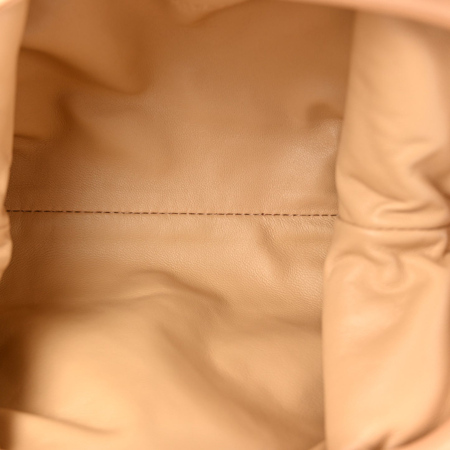 Nappa Intrecciato The Mini Pouch Almond