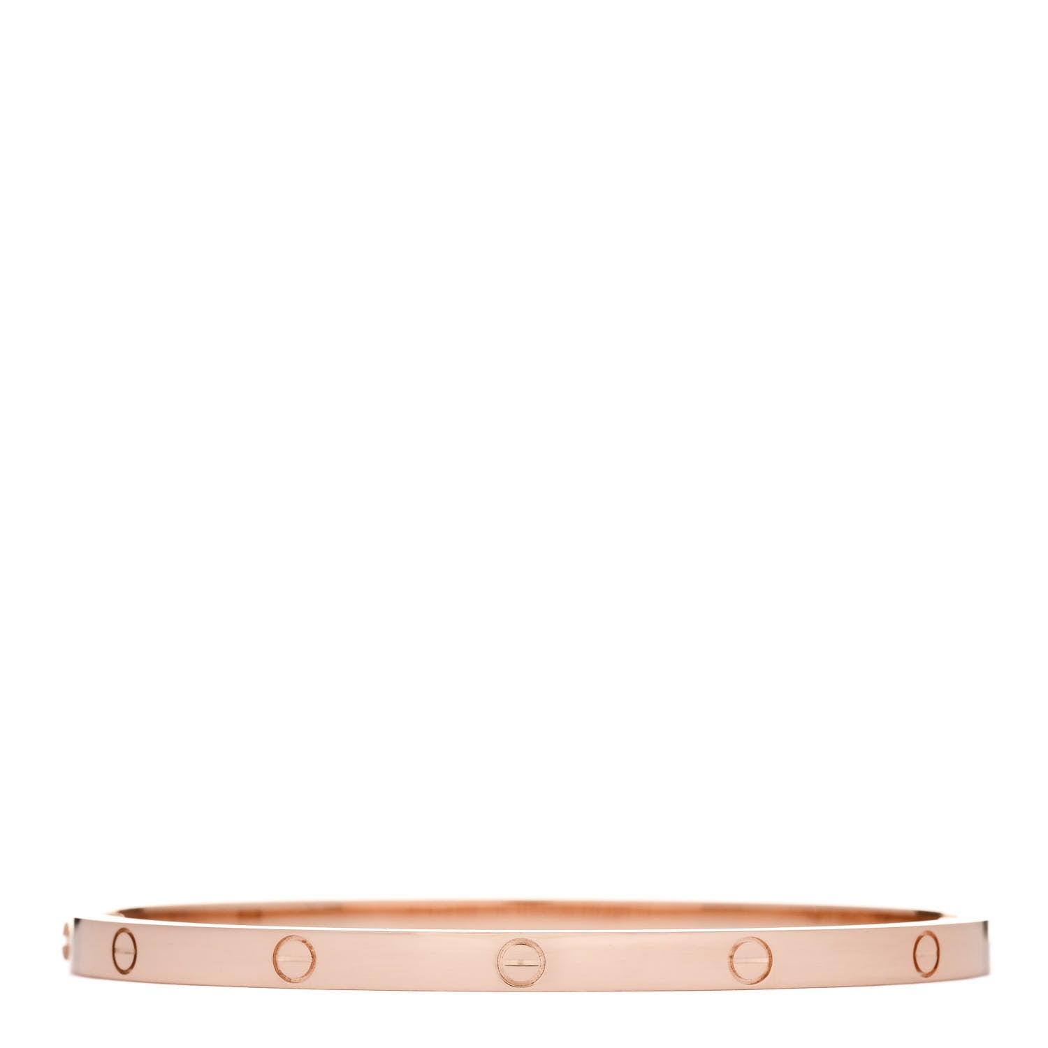 Cartier 18K Pink Gold Small LOVE Bracelet 16 2 of 8