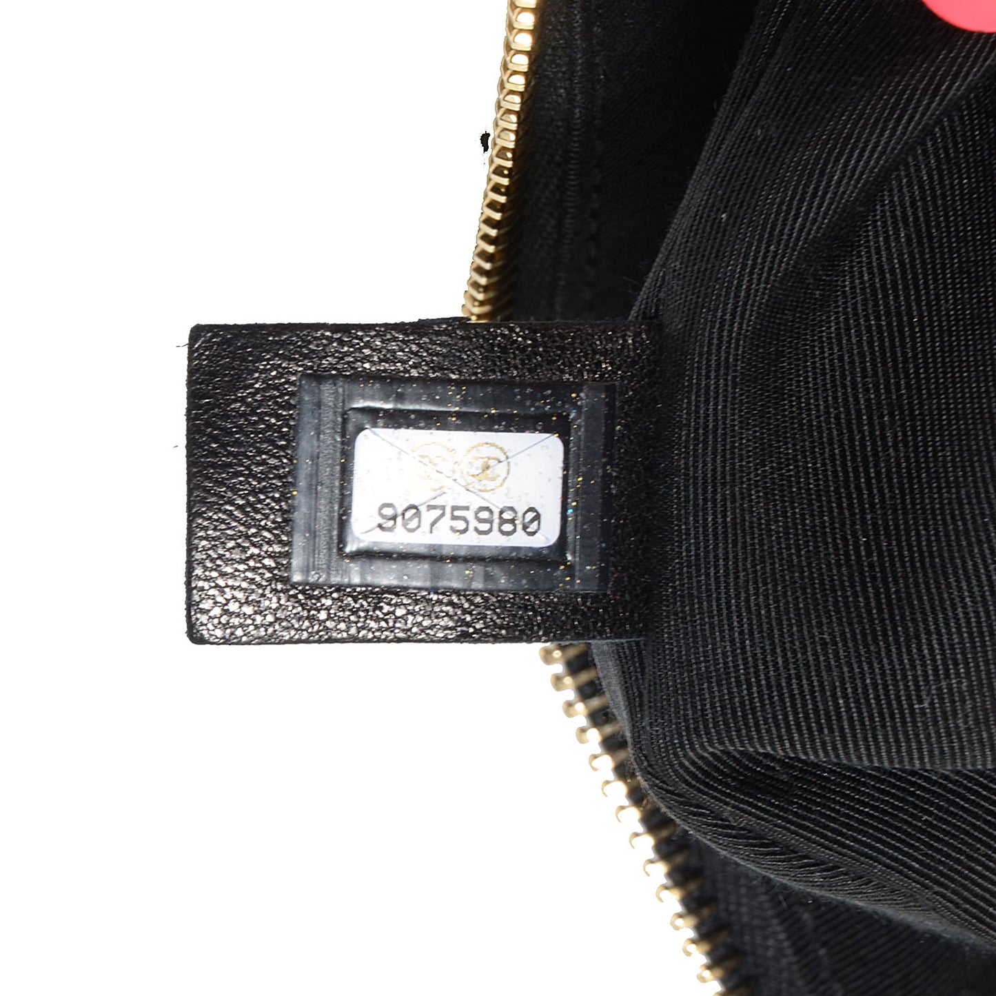 Caviar Quilted CC Hobo Black