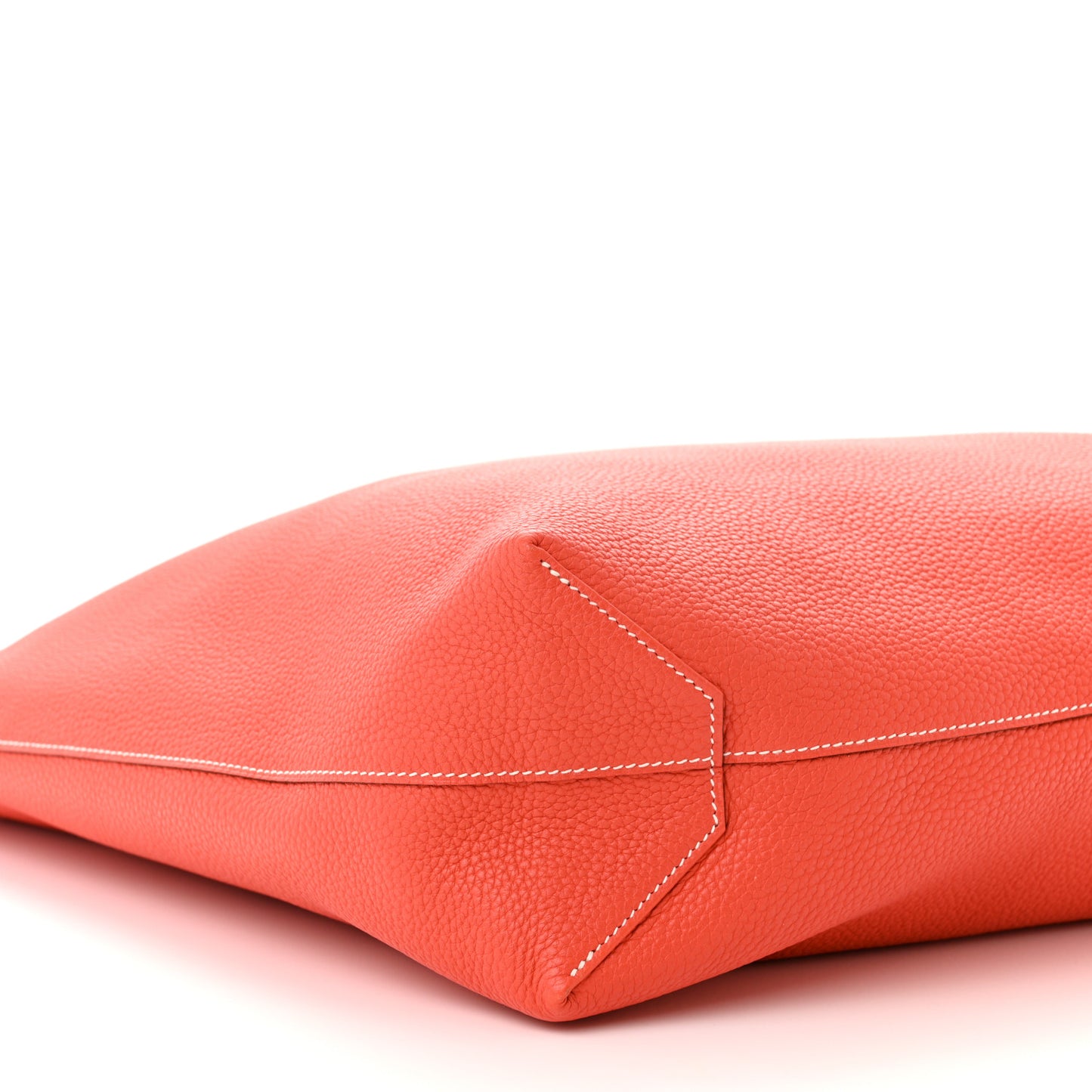 Taurillon Clemence Double Sens 45 Reversible Tote Rose Jaipur