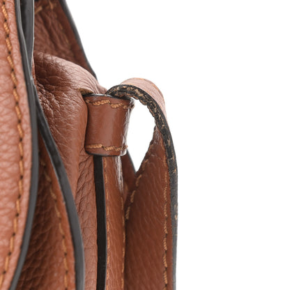 Chloe Calfskin Mini Marcie Round Crossbody Bag Tan 12 of 14