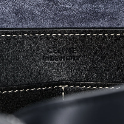 Celine Lambskin Small Soft Cube Satchel Navy 6 of 13