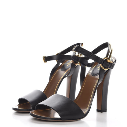 Gucci Calfskin Lifford Sandals 39 Black 3 of 8