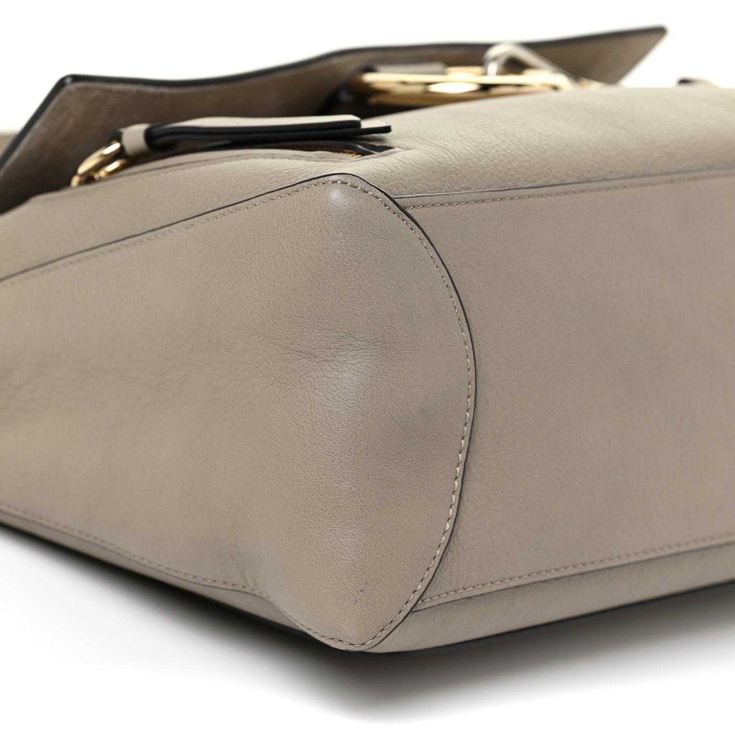 Calfskin Medium Faye Day Shoulder Bag Motty Grey