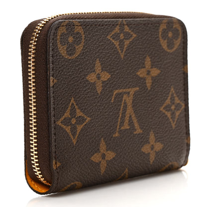 Louis Vuitton Monogram 2022 Christmas Animation New York Soho Zippy Coin Purse Yellow 3 of 6