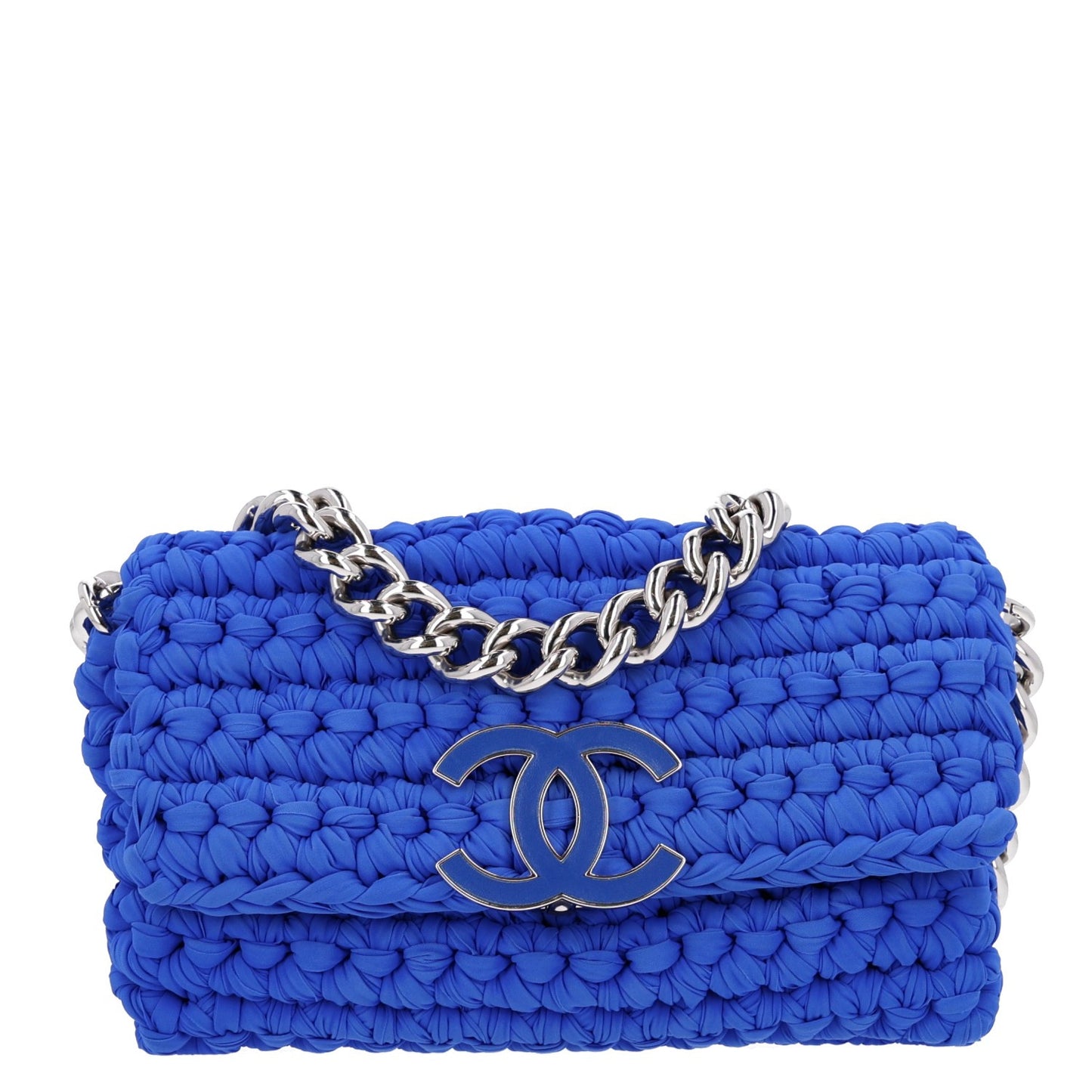 Woven Fabric Single Flap Blue