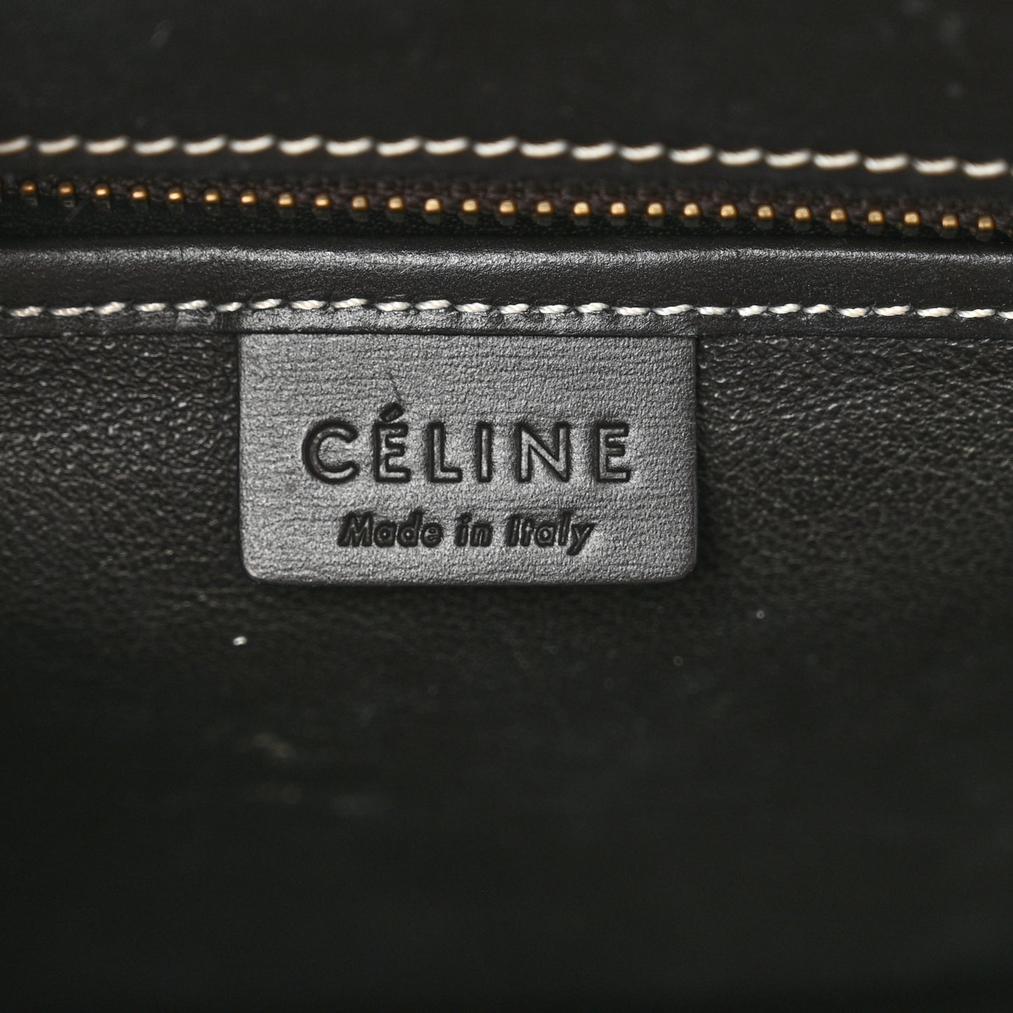 Smooth Calfskin Suede Nano Tri-Color Luggage Chestnut