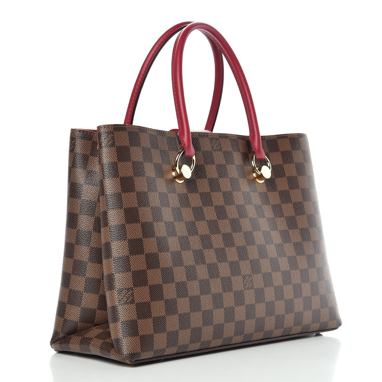 Louis Vuitton Damier Ebene LV Riverside Lie De Vin 3 of 13