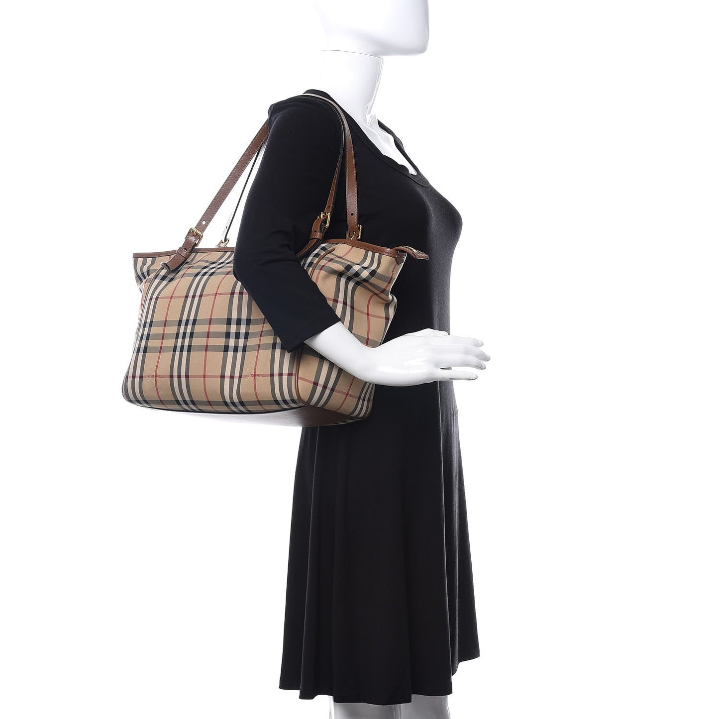 Horseferry Check Diaper Bag Tote Tan