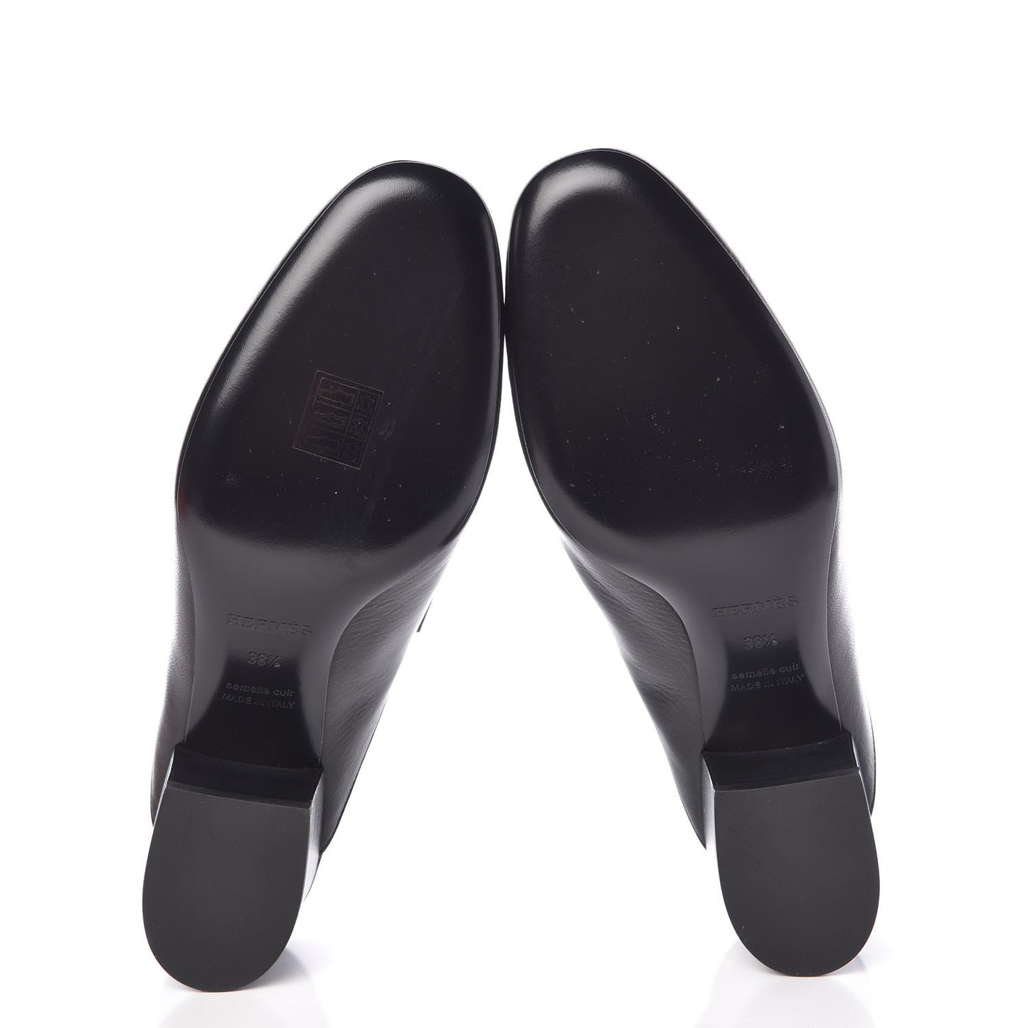 Goatskin Paradis Mules 38.5 Black