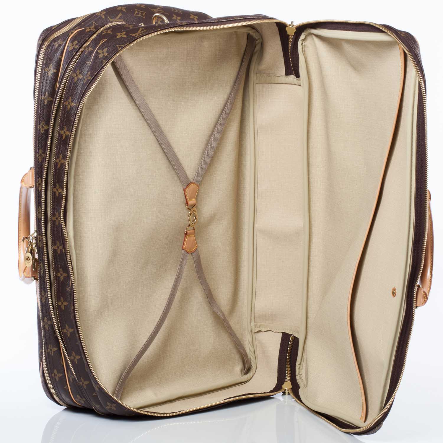 Louis Vuitton Monogram Alize 3 Compartment Bag 7 of 9