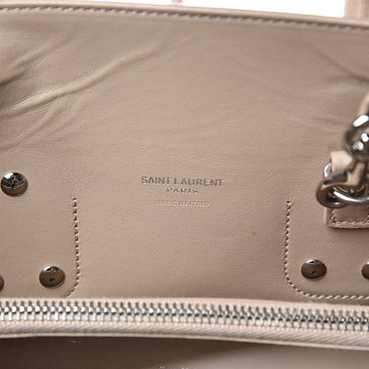 Saint Laurent Grained Calfskin Small Sac De Jour Dark Beige 5 of 13