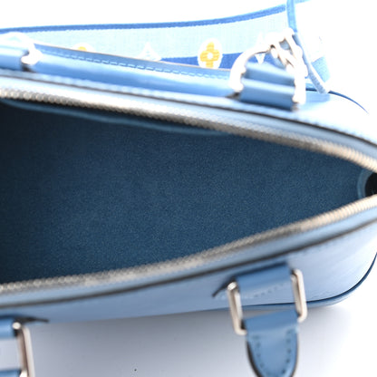 Louis Vuitton Epi Jacquard Alma BB Bleuet 5 of 8