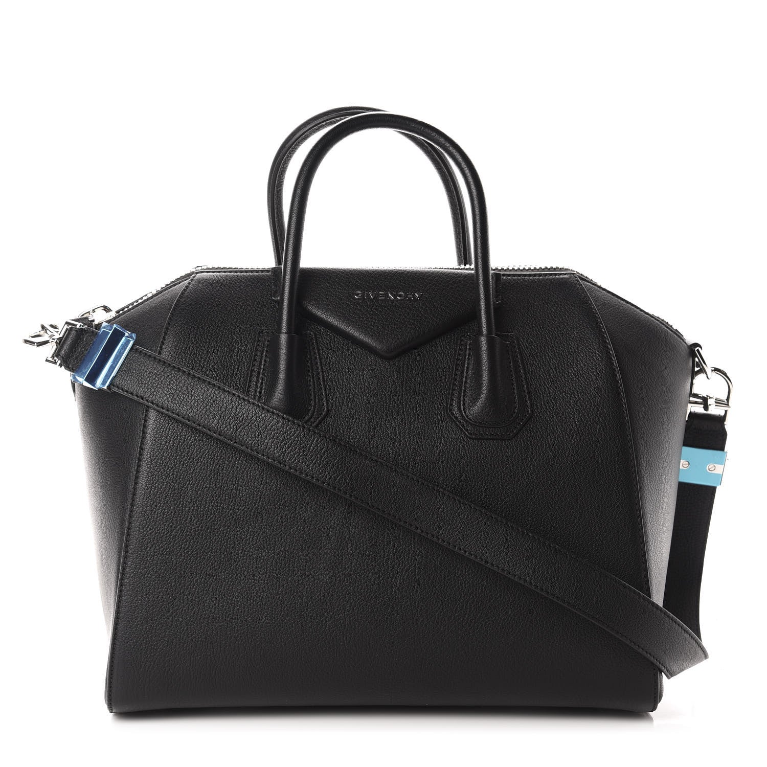 Givenchy Sugar Goatskin Medium Antigona Black 1 of 9