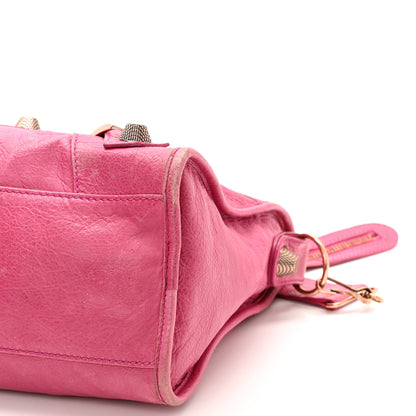 Balenciaga Agneau Giant 21 Rose Gold Hardware City Cyclamen Fucsia 10 of 16