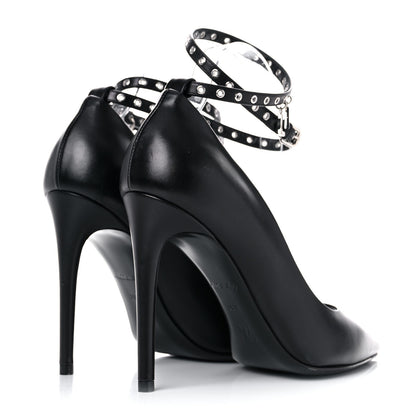 Louis Vuitton Calfskin Call Back Pumps 38.5 Black 5 of 14