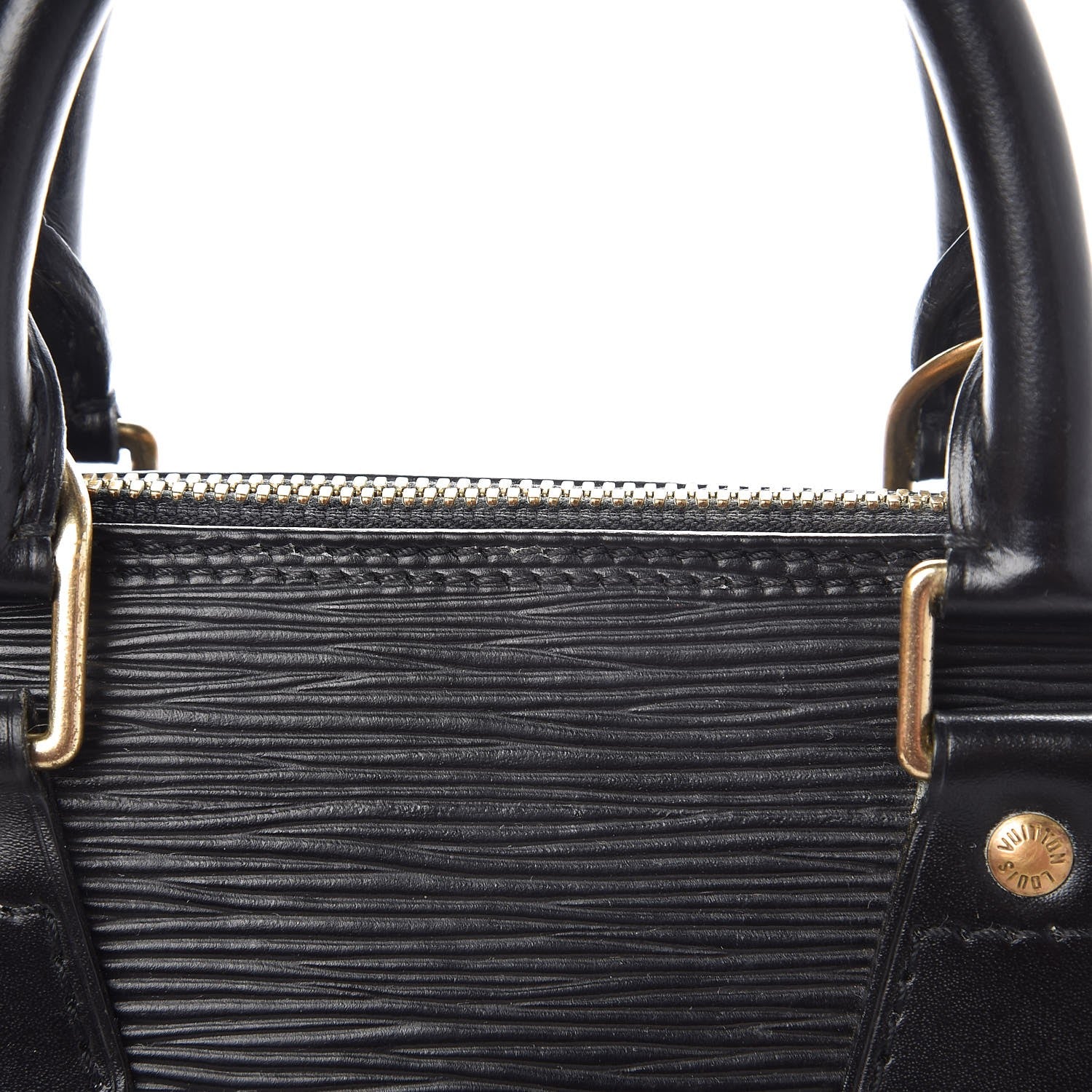 Louis Vuitton Epi Alma PM Black 11 of 13