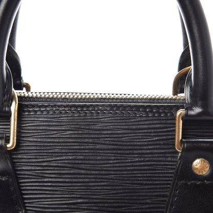 Louis Vuitton Epi Alma PM Black 11 of 13