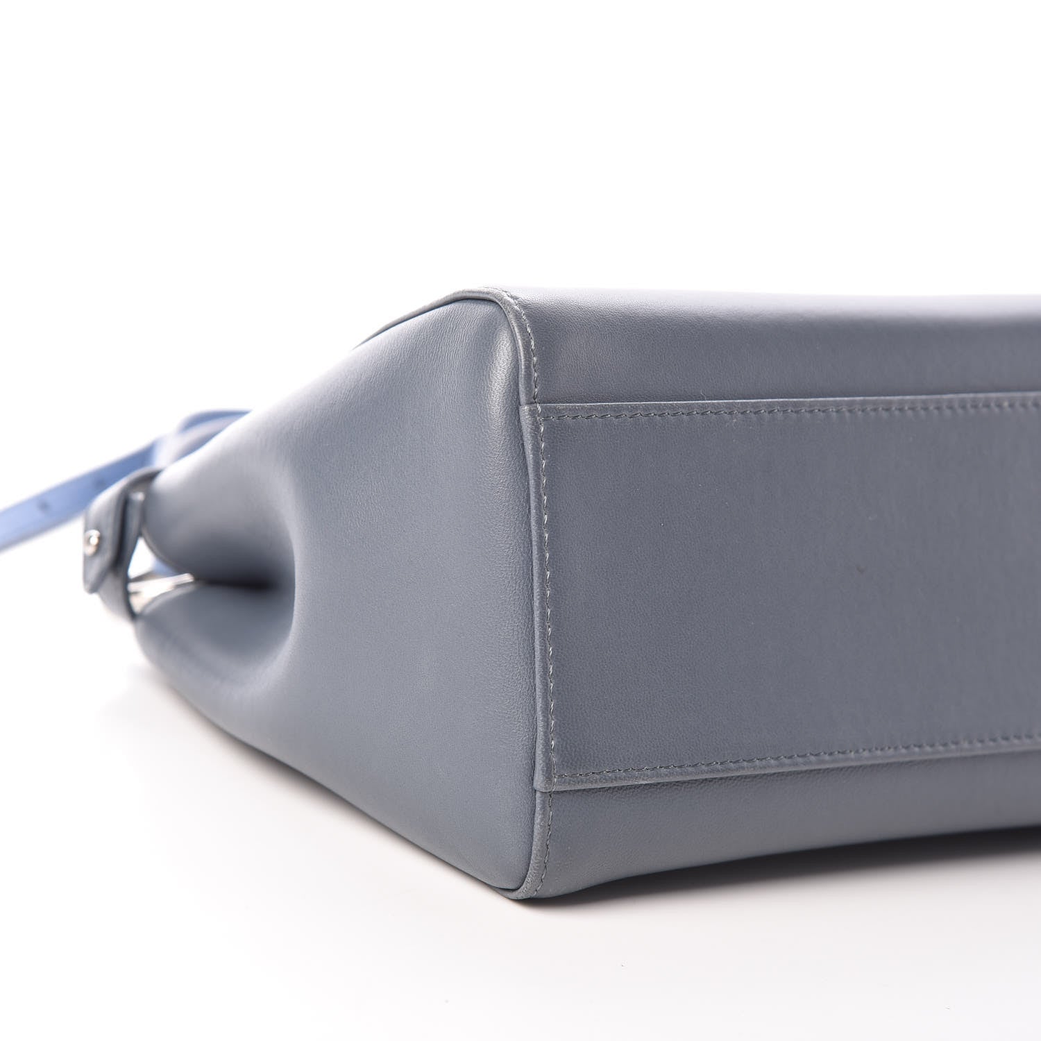 Fendi Nappa Colorblock Mini Peekaboo Iconic Satchel Tempesta Nebula Polvere 5 of 11