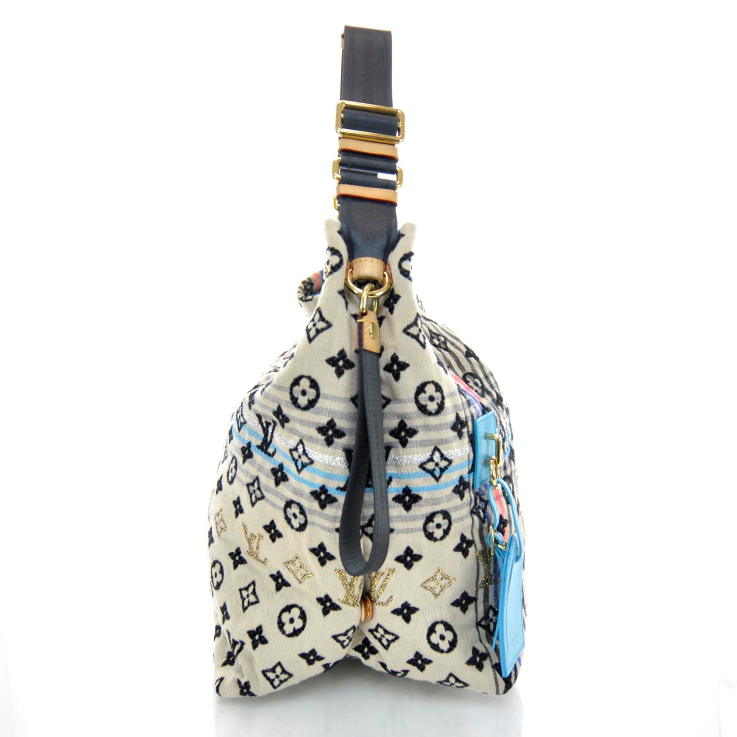 Louis Vuitton Monogram Cheche Bohemian Blue 6 of 11