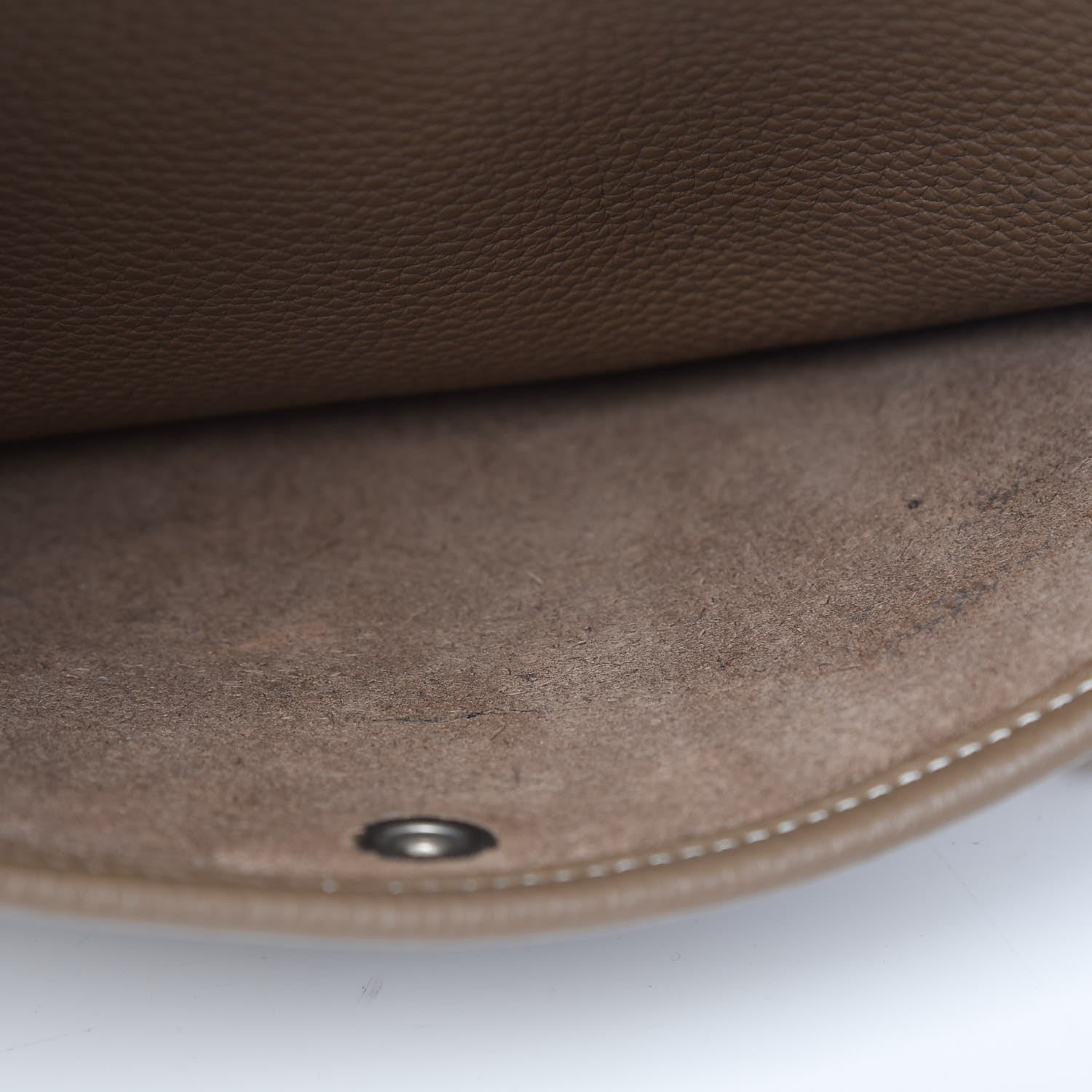 Hermes Taurillon Clemence Evelyne III PM Etoupe 26 of 30