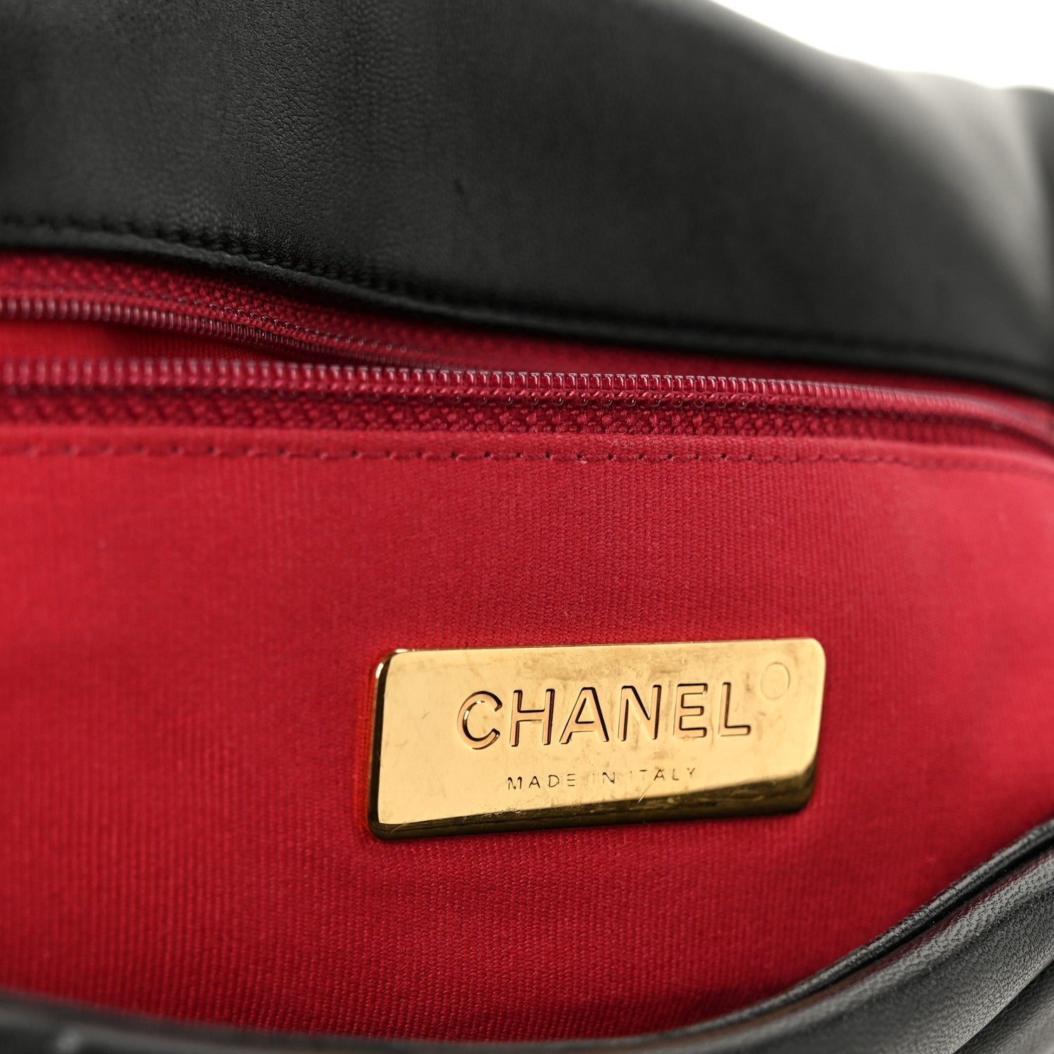 Chanel Lambskin Quilted Maxi Chanel 19 Flap Black 6 of 10