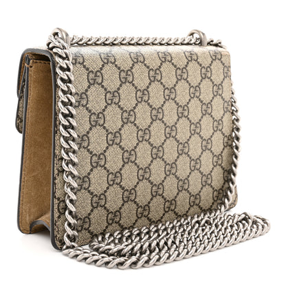 Gucci GG Supreme Monogram Mini Dionysus Shoulder Bag Taupe 3 of 11