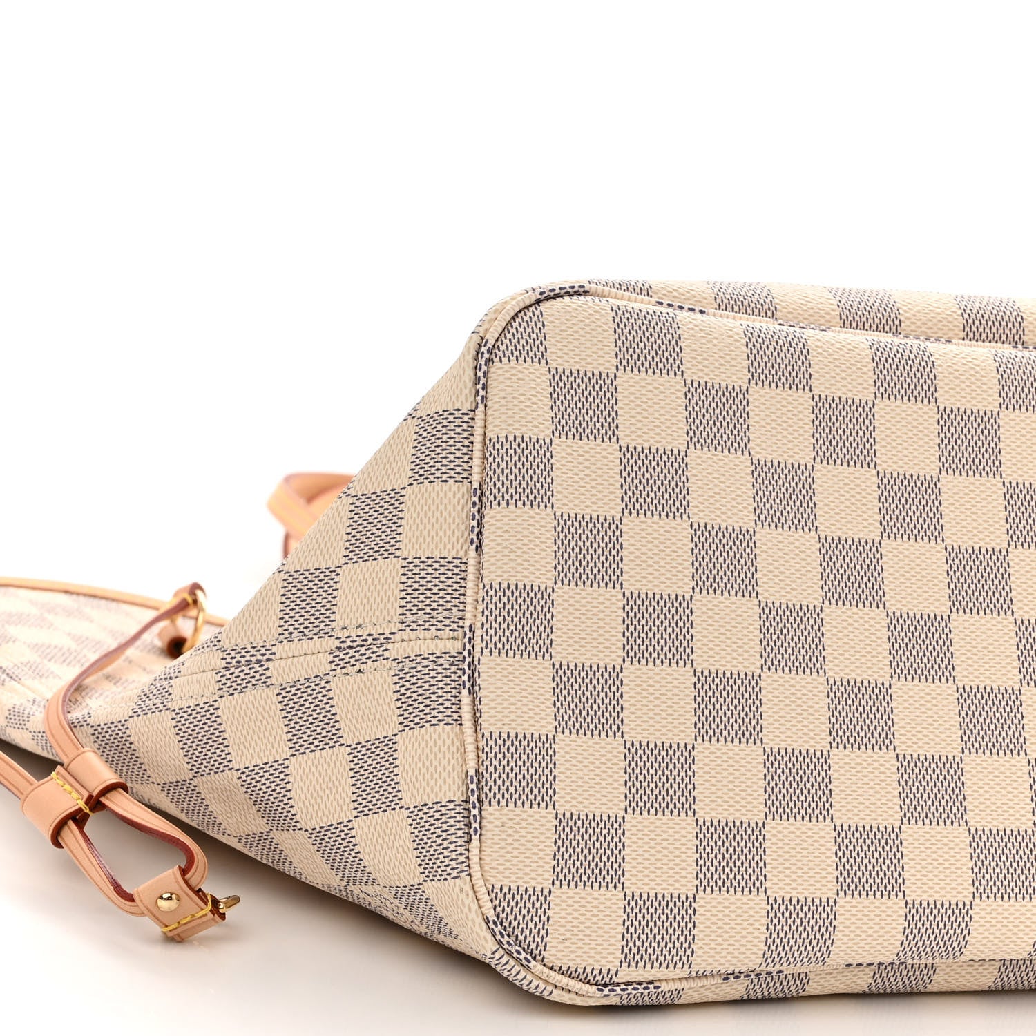 Louis Vuitton Damier Azur Neo Neverfull MM Rose Ballerine 8 of 10