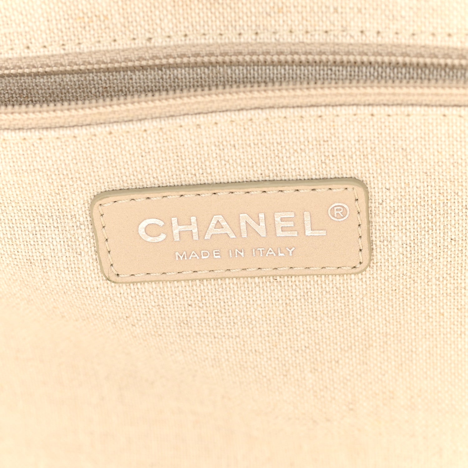 Chanel Mixed Fibers Small Deauville Tote Light Blue 7 of 11