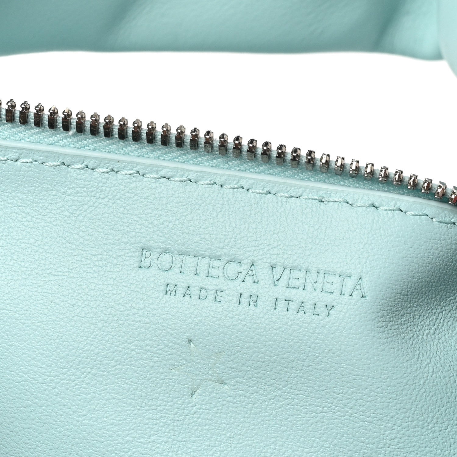 Bottega Veneta Nappa Mini Double Knot Bag Blue 6 of 9