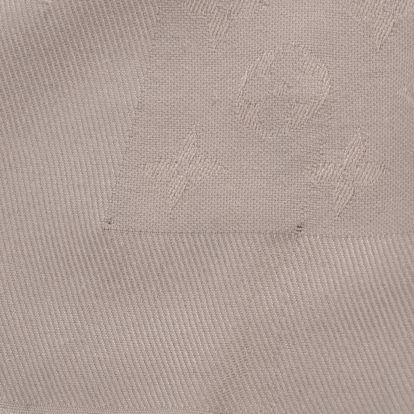 Silk Wool Monogram Shawl Greige