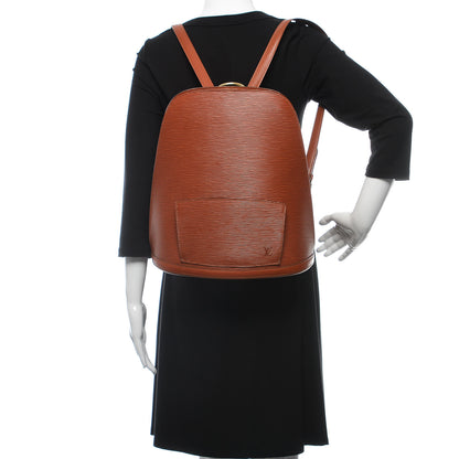 Louis Vuitton Epi Gobelins Backpack Kenyan Fawn 2 of 9
