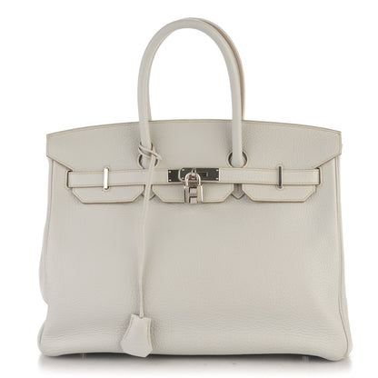 Hermes Togo Birkin 35 Gris Perle 1 of 37