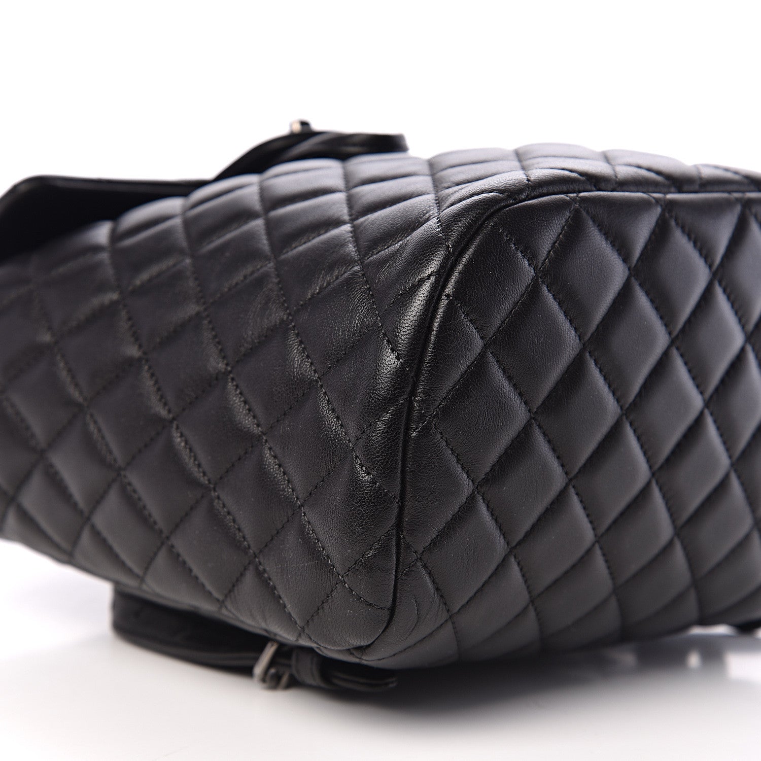 Chanel Lambskin Quilted Small Urban Spirit Backpack Black 7 of 9