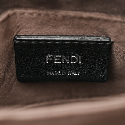 Fendi Vitello Liberty Lucido Catalan Mirror Hypnoteyes Studded Small Kan I Shoulder Bag Bloody Mary Carbone Multicolor 6 of 10