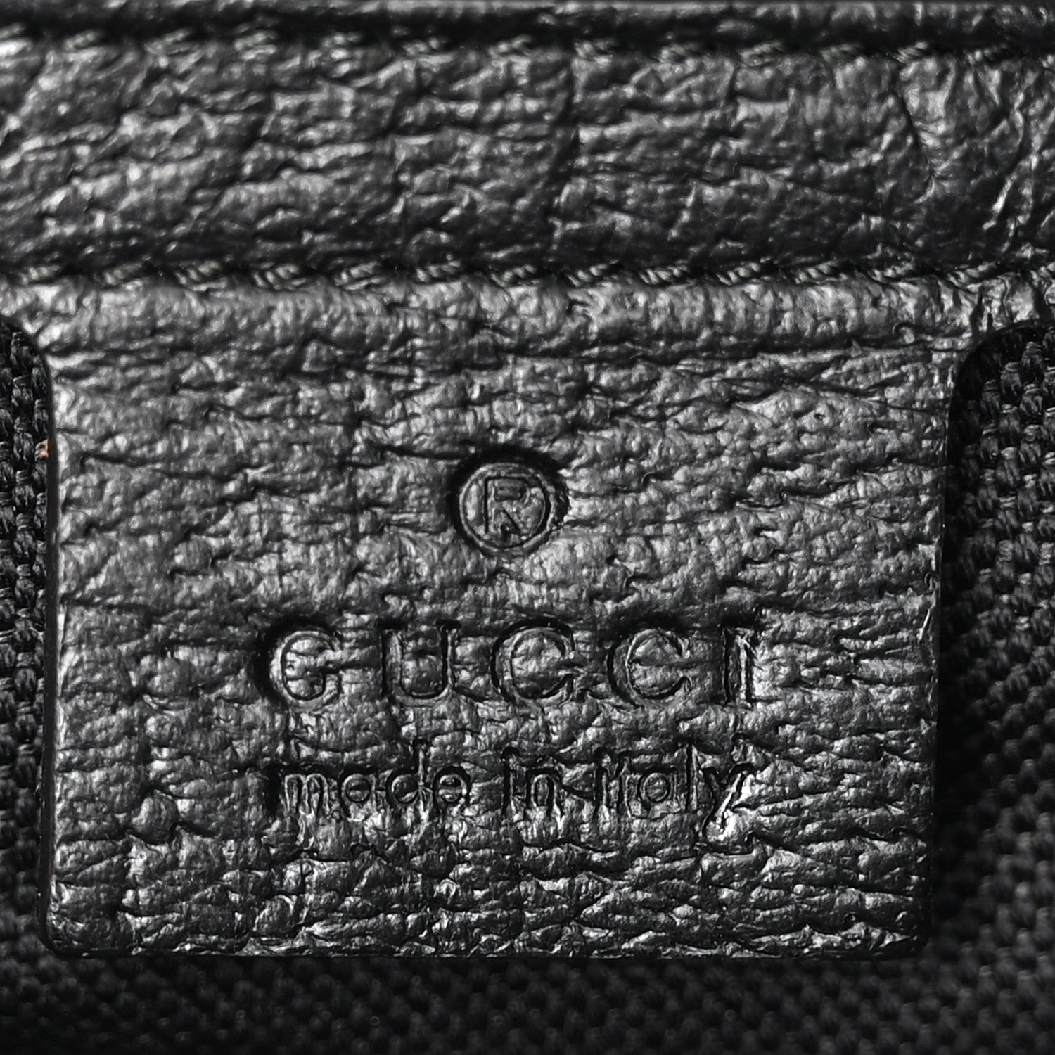 Gucci Covered Wool GG Monogram Small Double Buckle Backpack Beige Ebony Black 5 of 9