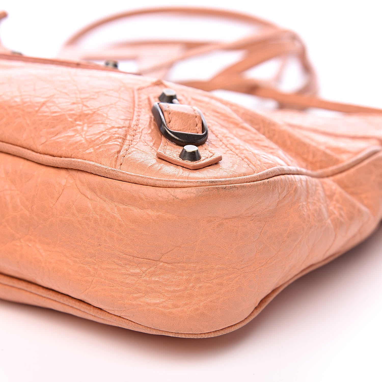 Balenciaga Agneau Classic Hardware Hip Rose Blush 10 of 13