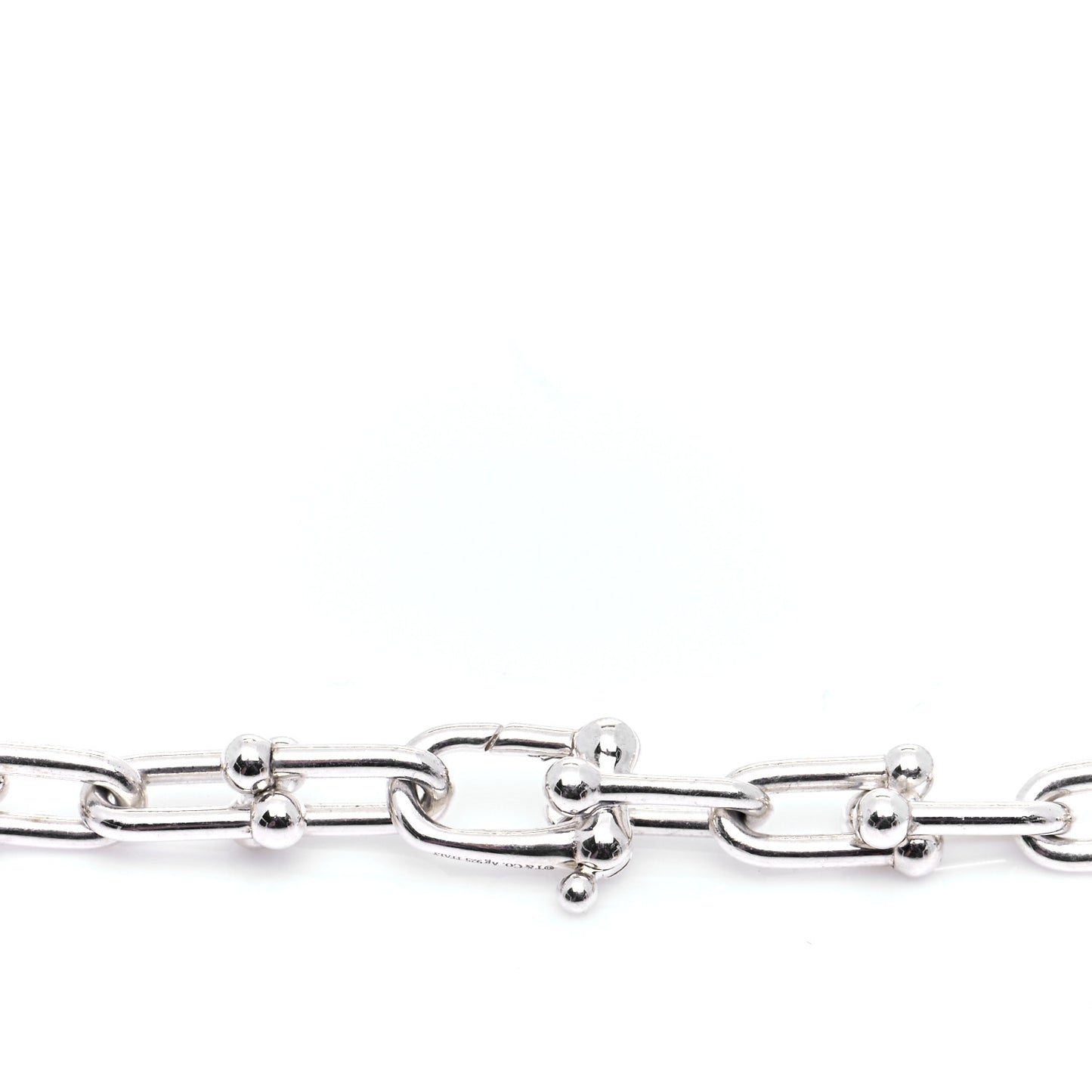 Sterling Silver HardWear Graduated Link Necklace