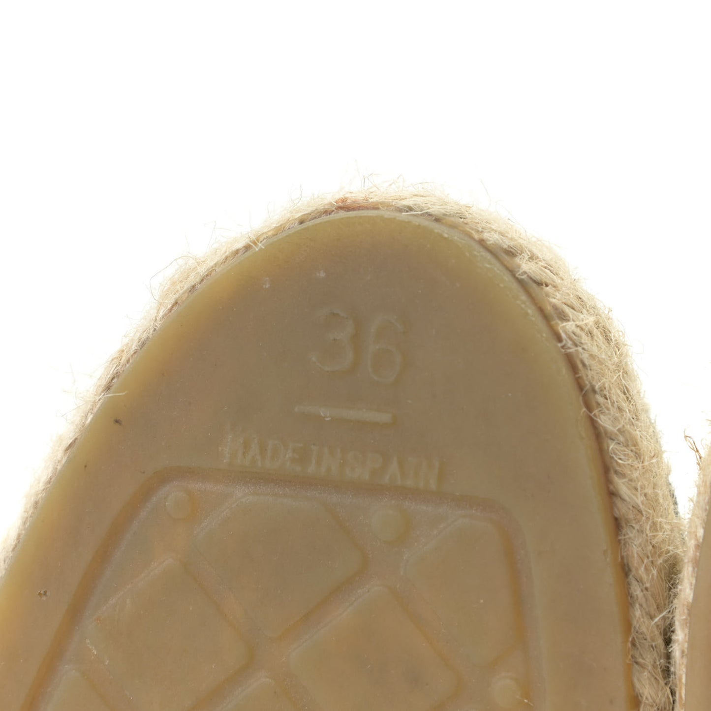 Lambskin CC Espadrilles 36 Black
