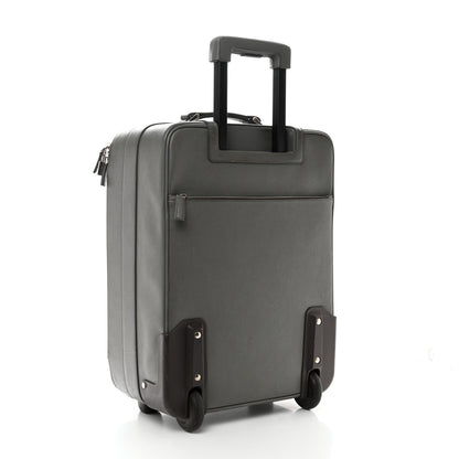 Prada Saffiano Travel Trolley Luggage Mercurio 2 of 10