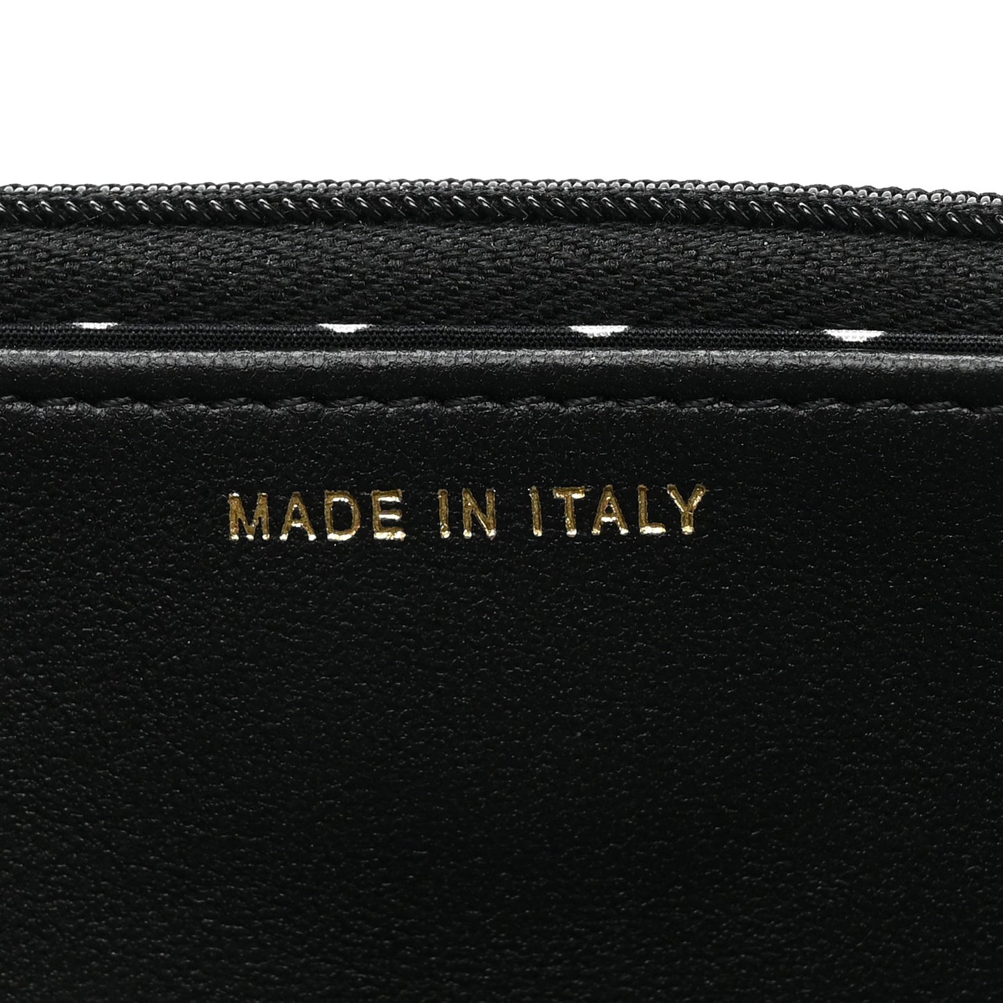 Lambskin Quilted Pearl CC Wallet on Chain WOC Black