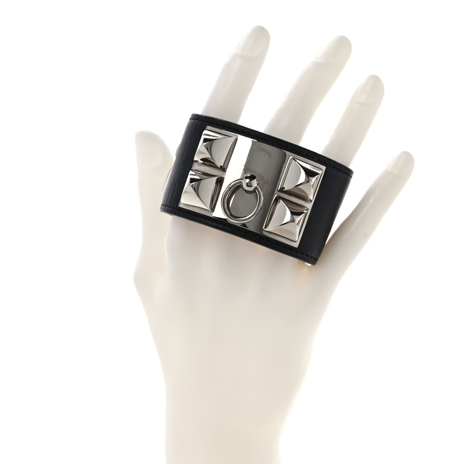 Hermes Swift Collier De Chien CDC Bracelet S Black 2 of 4