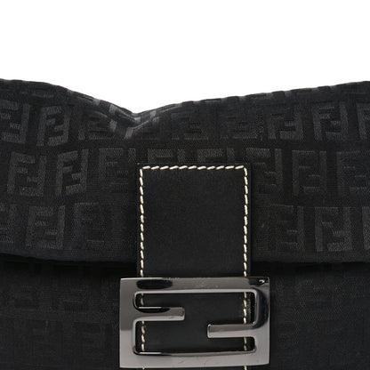 Fendi Zucchino Baguette Black 8 of 10