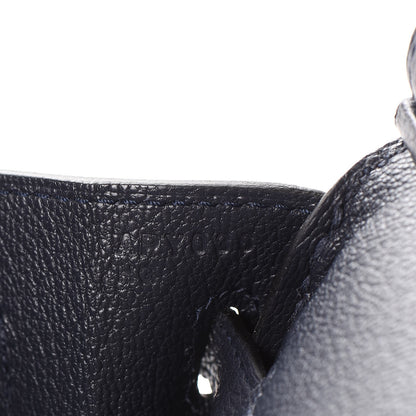 Hermes Togo Birkin 25 Bleu Nuit 32 of 37