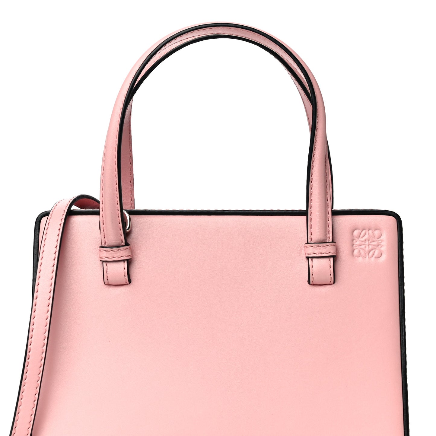 Calfskin Small Postal Bag Pastel Pink