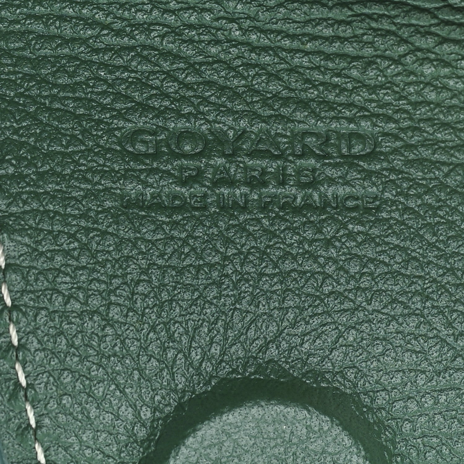 Goyard Calfskin Bag Clip Green 3 of 3