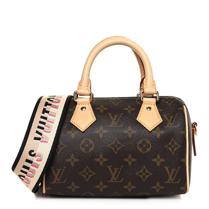 Louis Vuitton Monogram Speedy Bandouliere 20 Black 1 of 11