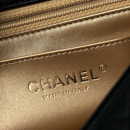 Chanel Lambskin Quilted Mini Rectangular Pearl Crush Flap Black 6 of 10